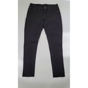 Athleta Pants Women 8 Black Zip Pocket Stretch Athletic Leisurewear